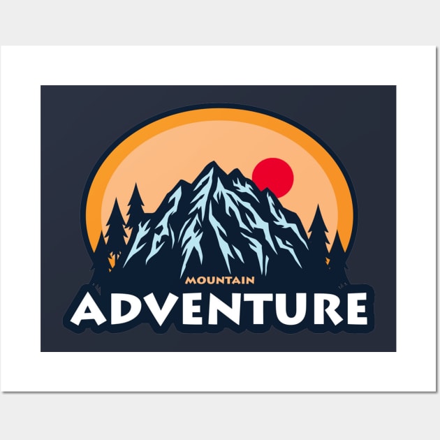 I'm Mountain Hike And Adventure Wall Art by $dinnar$